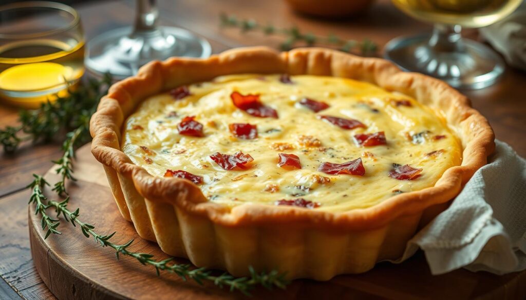 creamy quiche lorraine