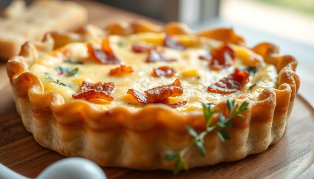 garniture de Quiche Lorraine