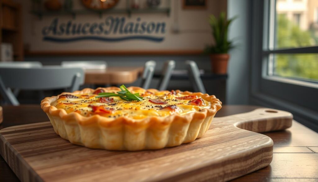 homemade quiche lorraine