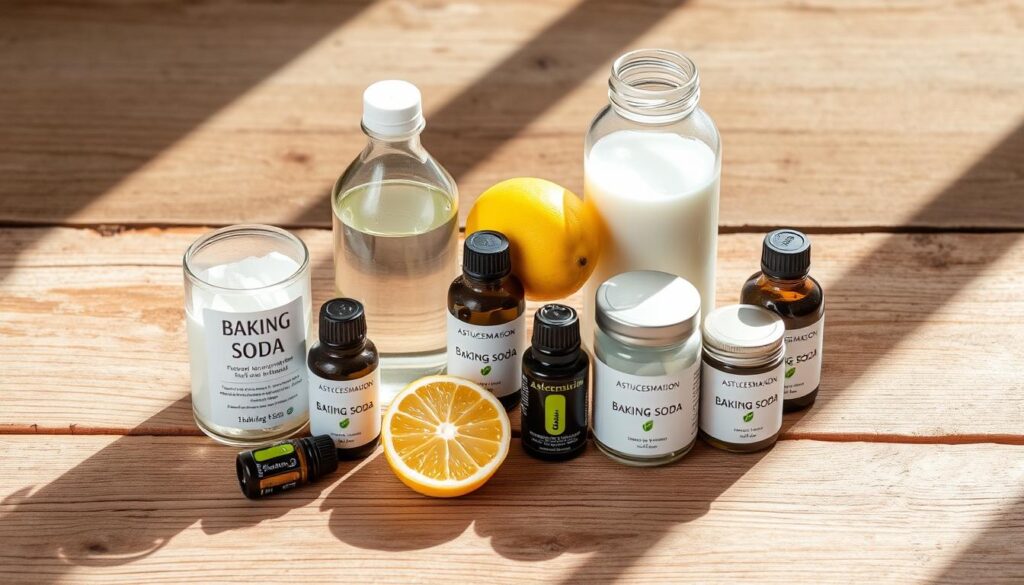 ingrédients naturels pour nettoyage