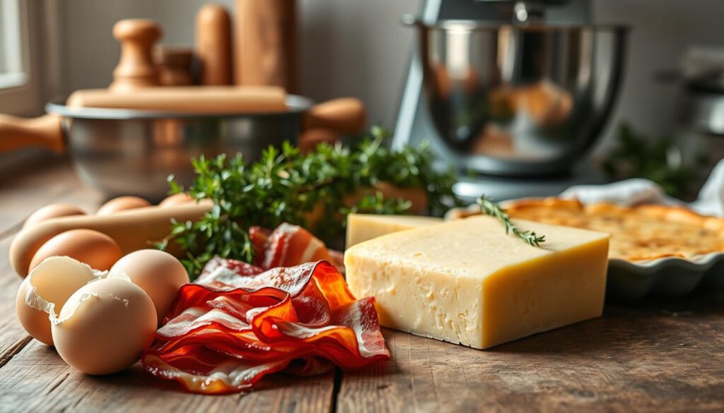 ingrédients quiche lorraine