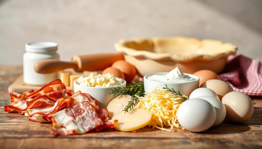 ingrédients quiche lorraine