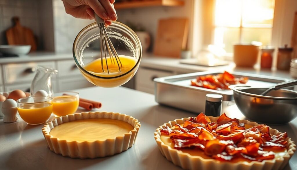 préparation quiche lorraine préparation quiche lorraine