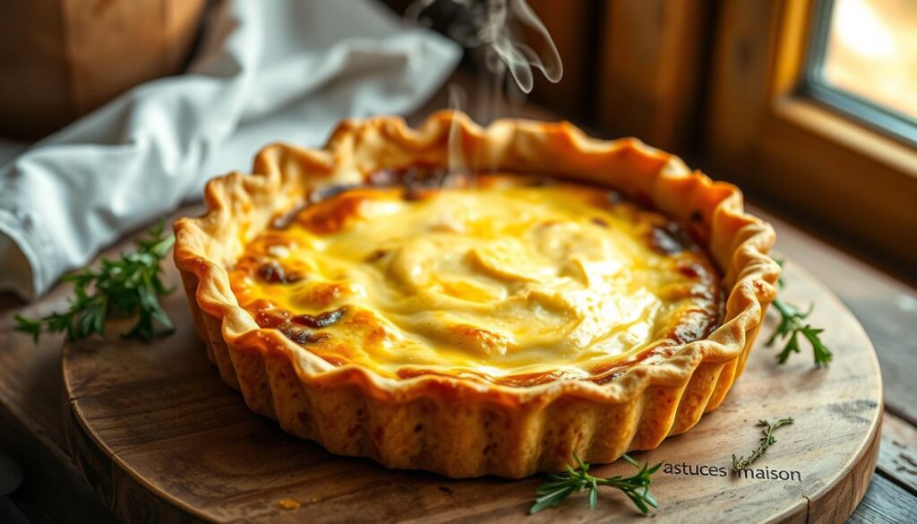 quiche maison au fromage